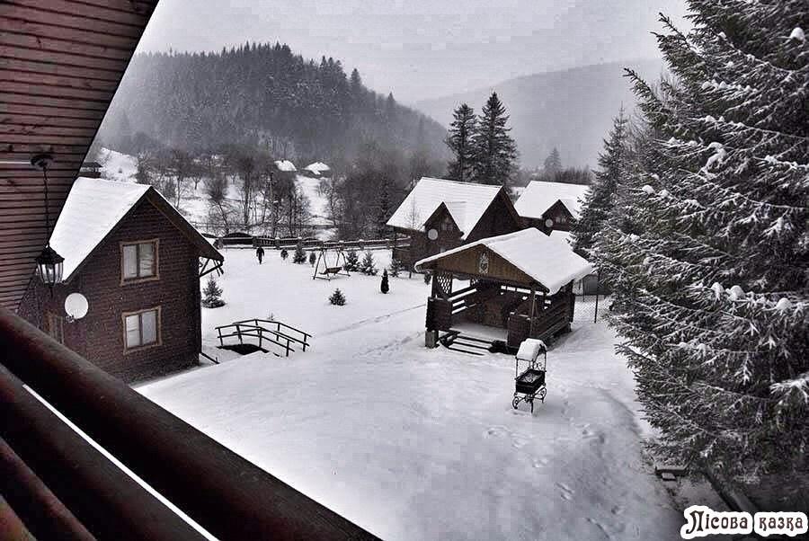 Lisova Kazka Hotel Szarvasháza Kültér fotó